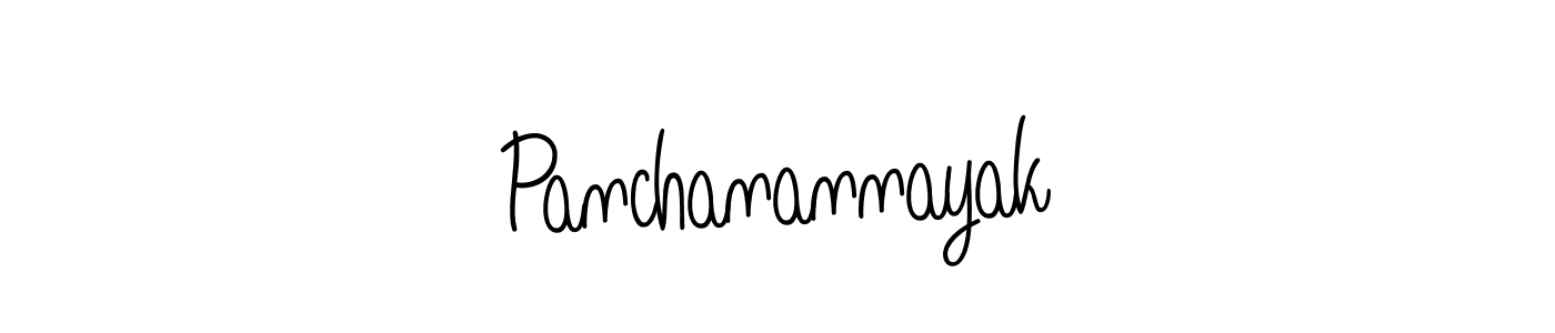 How to make Panchanannayak signature? Angelique-Rose-font-FFP is a professional autograph style. Create handwritten signature for Panchanannayak name. Panchanannayak signature style 5 images and pictures png