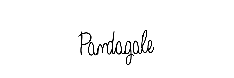 Design your own signature with our free online signature maker. With this signature software, you can create a handwritten (Angelique-Rose-font-FFP) signature for name Pandagale. Pandagale signature style 5 images and pictures png