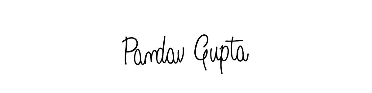 How to Draw Pandav Gupta signature style? Angelique-Rose-font-FFP is a latest design signature styles for name Pandav Gupta. Pandav Gupta signature style 5 images and pictures png