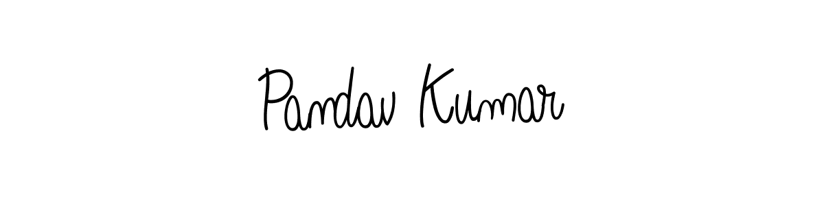 Make a beautiful signature design for name Pandav Kumar. Use this online signature maker to create a handwritten signature for free. Pandav Kumar signature style 5 images and pictures png