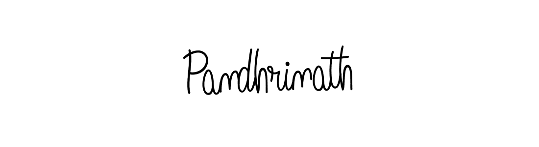 How to make Pandhrinath name signature. Use Angelique-Rose-font-FFP style for creating short signs online. This is the latest handwritten sign. Pandhrinath signature style 5 images and pictures png