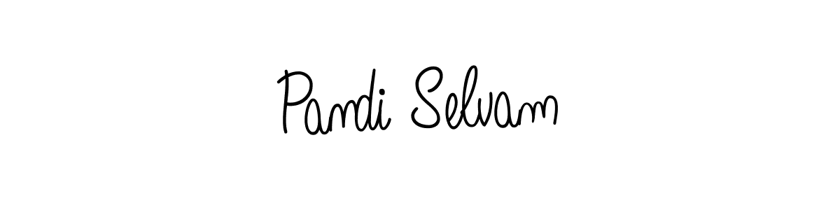 Also we have Pandi Selvam name is the best signature style. Create professional handwritten signature collection using Angelique-Rose-font-FFP autograph style. Pandi Selvam signature style 5 images and pictures png