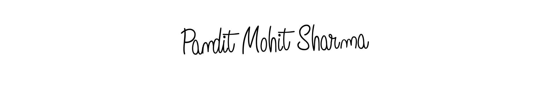 How to Draw Pandit Mohit Sharma signature style? Angelique-Rose-font-FFP is a latest design signature styles for name Pandit Mohit Sharma. Pandit Mohit Sharma signature style 5 images and pictures png