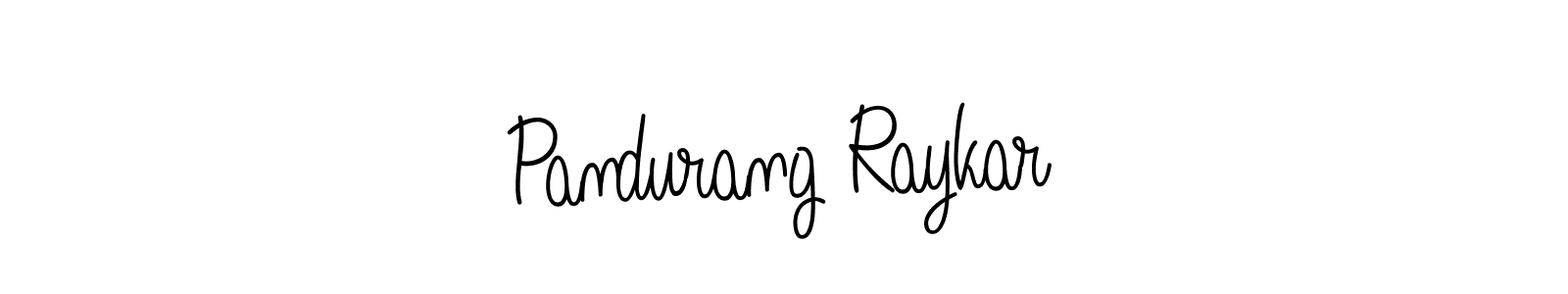 Make a beautiful signature design for name Pandurang Raykar. Use this online signature maker to create a handwritten signature for free. Pandurang Raykar signature style 5 images and pictures png