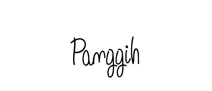 Make a beautiful signature design for name Panggih. With this signature (Angelique-Rose-font-FFP) style, you can create a handwritten signature for free. Panggih signature style 5 images and pictures png