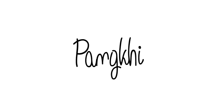Pangkhi stylish signature style. Best Handwritten Sign (Angelique-Rose-font-FFP) for my name. Handwritten Signature Collection Ideas for my name Pangkhi. Pangkhi signature style 5 images and pictures png