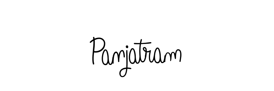 Design your own signature with our free online signature maker. With this signature software, you can create a handwritten (Angelique-Rose-font-FFP) signature for name Panjatram. Panjatram signature style 5 images and pictures png