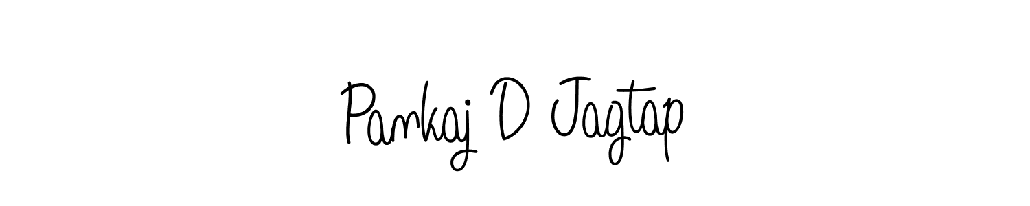 How to make Pankaj D Jagtap signature? Angelique-Rose-font-FFP is a professional autograph style. Create handwritten signature for Pankaj D Jagtap name. Pankaj D Jagtap signature style 5 images and pictures png