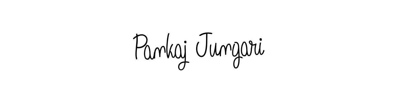 if you are searching for the best signature style for your name Pankaj Jungari. so please give up your signature search. here we have designed multiple signature styles  using Angelique-Rose-font-FFP. Pankaj Jungari signature style 5 images and pictures png