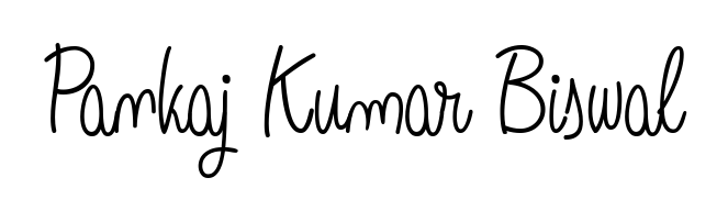 Create your official email sign-off with Pankaj Kumar Biswal name in Angelique-Rose-font-FFP style. Crisp, clean, and perfectly legible across all screens. Pankaj Kumar Biswal signature style 5 images and pictures png