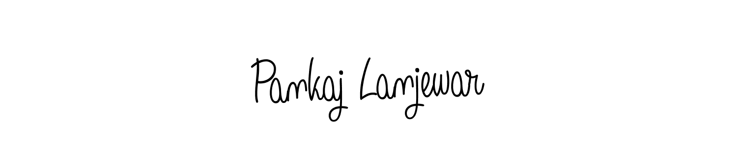 How to Draw Pankaj Lanjewar signature style? Angelique-Rose-font-FFP is a latest design signature styles for name Pankaj Lanjewar. Pankaj Lanjewar signature style 5 images and pictures png