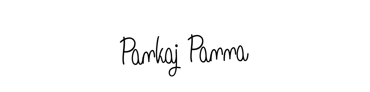 How to Draw Pankaj Panna signature style? Angelique-Rose-font-FFP is a latest design signature styles for name Pankaj Panna. Pankaj Panna signature style 5 images and pictures png