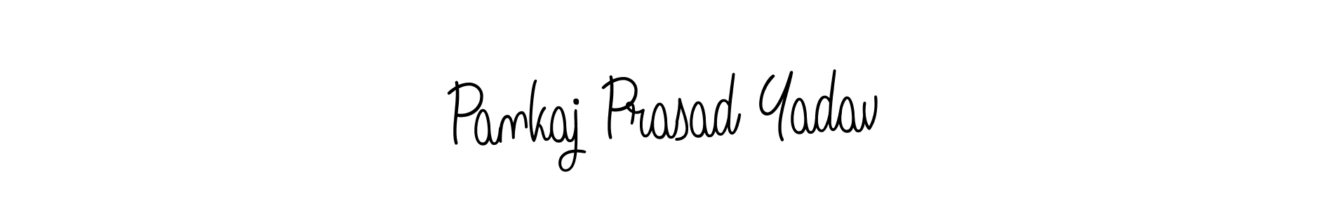 Angelique-Rose-font-FFP is a professional signature style that is perfect for those who want to add a touch of class to their signature. It is also a great choice for those who want to make their signature more unique. Get Pankaj Prasad Yadav name to fancy signature for free. Pankaj Prasad Yadav signature style 5 images and pictures png