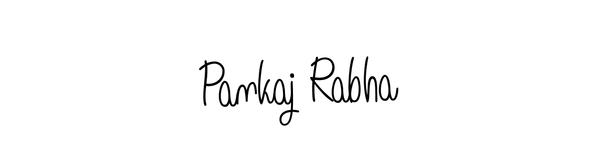 You should practise on your own different ways (Angelique-Rose-font-FFP) to write your name (Pankaj Rabha) in signature. don't let someone else do it for you. Pankaj Rabha signature style 5 images and pictures png