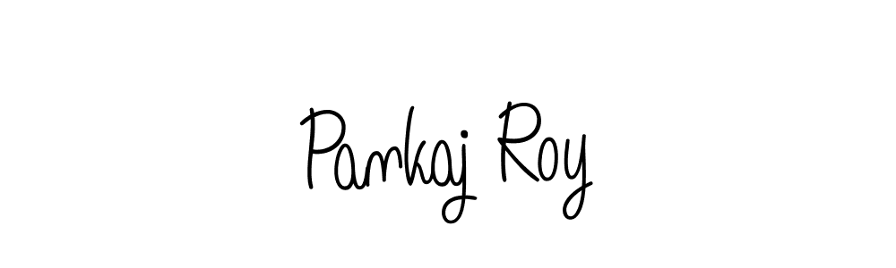 Design your own signature with our free online signature maker. With this signature software, you can create a handwritten (Angelique-Rose-font-FFP) signature for name Pankaj Roy. Pankaj Roy signature style 5 images and pictures png