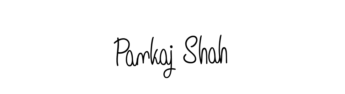 Create a beautiful signature design for name Pankaj Shah. With this signature (Angelique-Rose-font-FFP) fonts, you can make a handwritten signature for free. Pankaj Shah signature style 5 images and pictures png