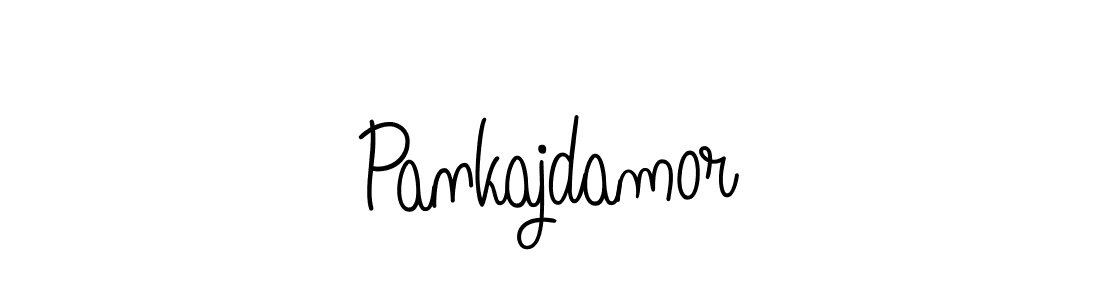 You should practise on your own different ways (Angelique-Rose-font-FFP) to write your name (Pankajdamor) in signature. don't let someone else do it for you. Pankajdamor signature style 5 images and pictures png