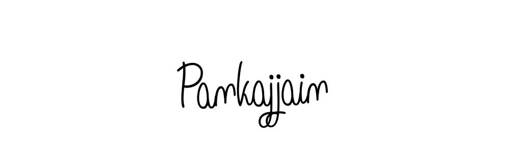 Design your own signature with our free online signature maker. With this signature software, you can create a handwritten (Angelique-Rose-font-FFP) signature for name Pankajjain. Pankajjain signature style 5 images and pictures png