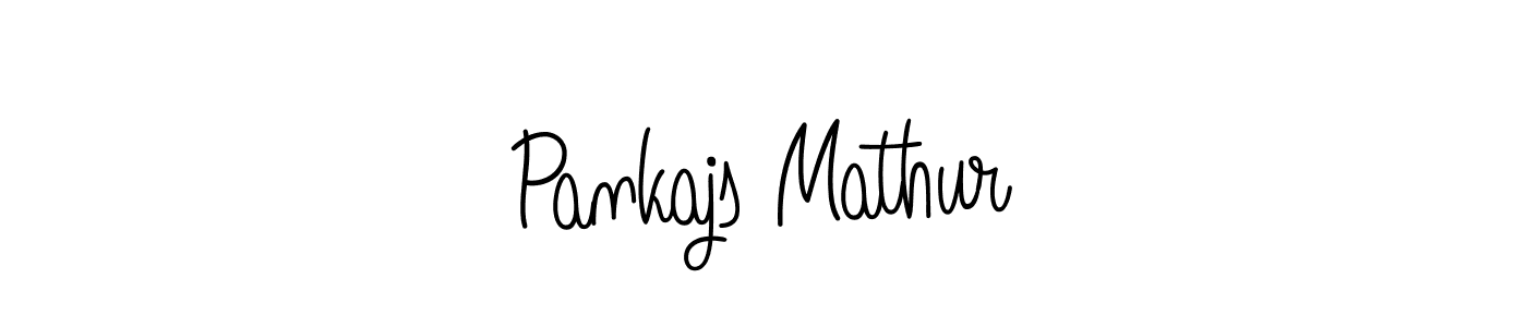 Similarly Angelique-Rose-font-FFP is the best handwritten signature design. Signature creator online .You can use it as an online autograph creator for name Pankajs Mathur. Pankajs Mathur signature style 5 images and pictures png