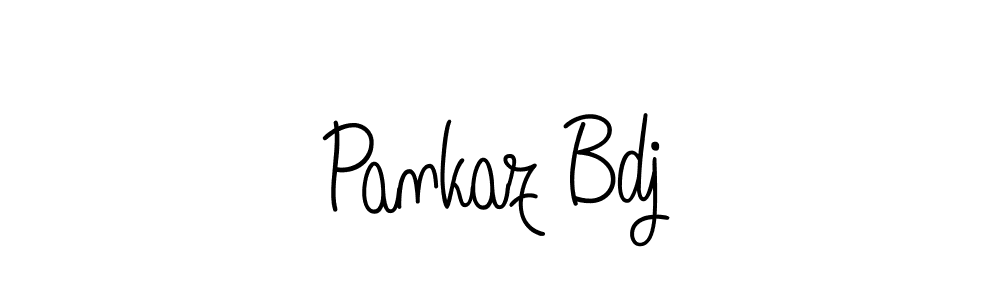 Also we have Pankaz Bdj name is the best signature style. Create professional handwritten signature collection using Angelique-Rose-font-FFP autograph style. Pankaz Bdj signature style 5 images and pictures png