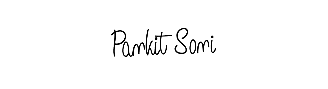 This is the best signature style for the Pankit Soni name. Also you like these signature font (Angelique-Rose-font-FFP). Mix name signature. Pankit Soni signature style 5 images and pictures png