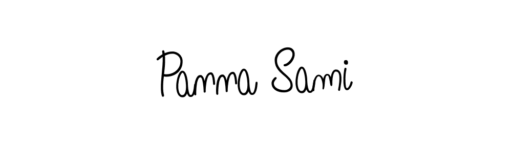 Also we have Panna Sami name is the best signature style. Create professional handwritten signature collection using Angelique-Rose-font-FFP autograph style. Panna Sami signature style 5 images and pictures png