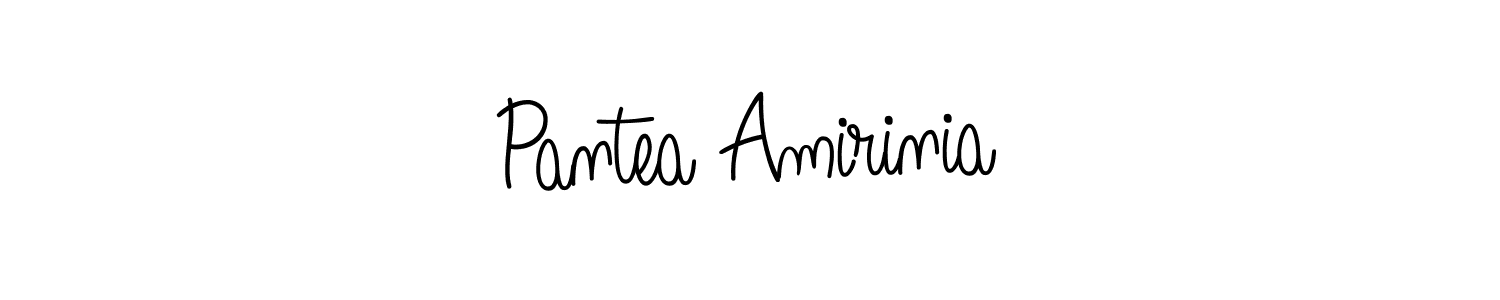 You should practise on your own different ways (Angelique-Rose-font-FFP) to write your name (Pantea Amirinia) in signature. don't let someone else do it for you. Pantea Amirinia signature style 5 images and pictures png