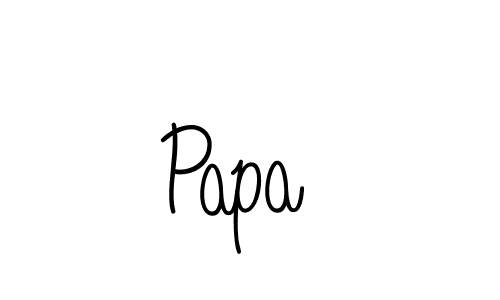 Make a beautiful signature design for name Papa . Use this online signature maker to create a handwritten signature for free. Papa  signature style 5 images and pictures png