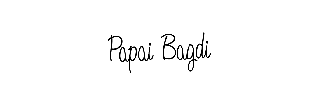 Similarly Angelique-Rose-font-FFP is the best handwritten signature design. Signature creator online .You can use it as an online autograph creator for name Papai Bagdi. Papai Bagdi signature style 5 images and pictures png