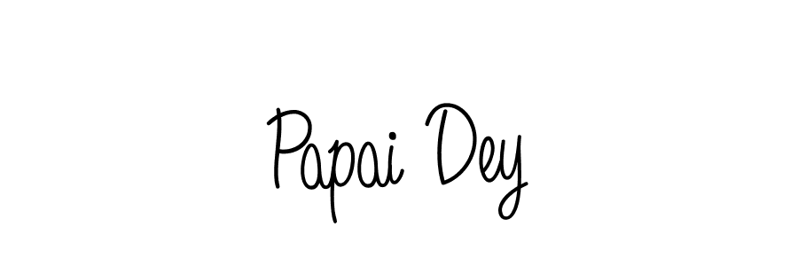 Create a beautiful signature design for name Papai Dey. With this signature (Angelique-Rose-font-FFP) fonts, you can make a handwritten signature for free. Papai Dey signature style 5 images and pictures png