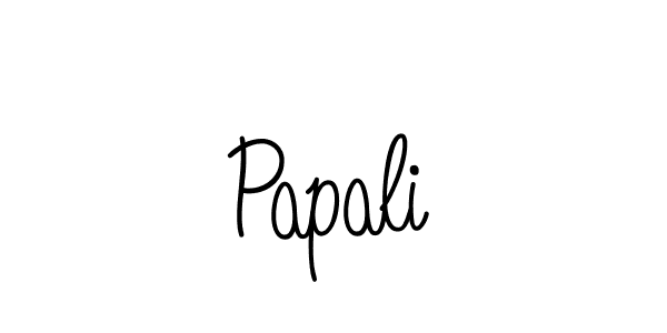 Best and Professional Signature Style for Papali. Angelique-Rose-font-FFP Best Signature Style Collection. Papali signature style 5 images and pictures png