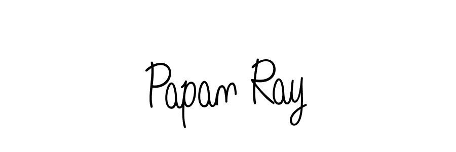 The best way (Angelique-Rose-font-FFP) to make a short signature is to pick only two or three words in your name. The name Papan Ray include a total of six letters. For converting this name. Papan Ray signature style 5 images and pictures png