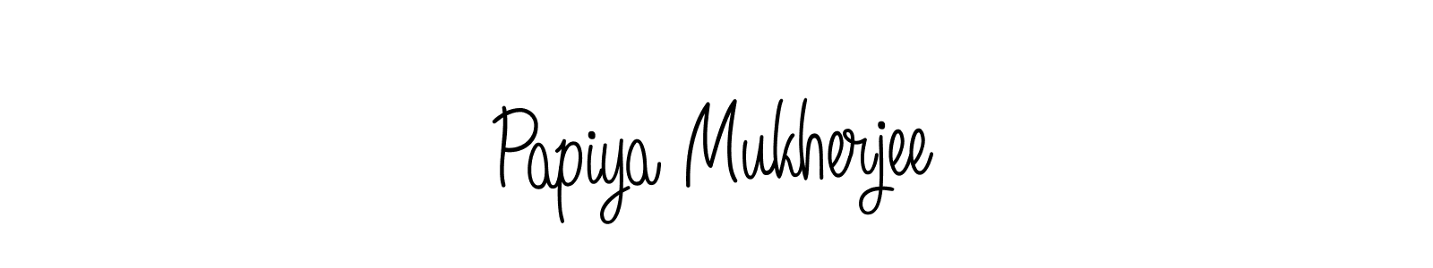 Similarly Angelique-Rose-font-FFP is the best handwritten signature design. Signature creator online .You can use it as an online autograph creator for name Papiya Mukherjee. Papiya Mukherjee signature style 5 images and pictures png