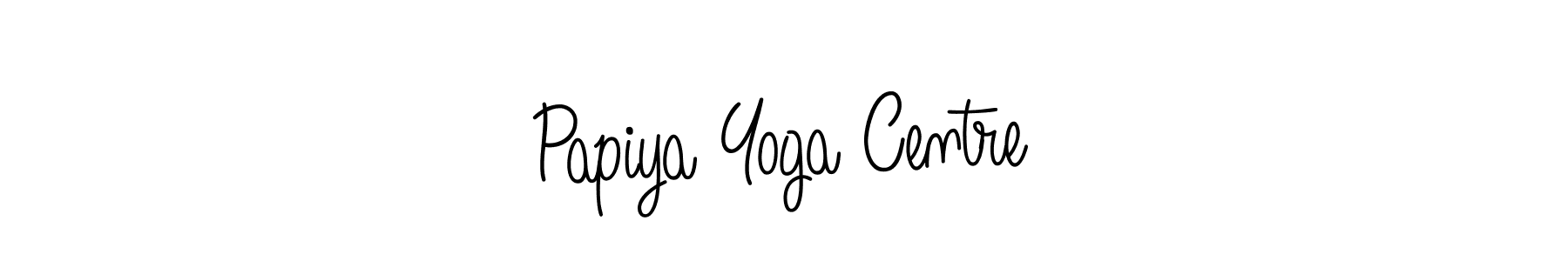 You can use this online signature creator to create a handwritten signature for the name Papiya Yoga Centre. This is the best online autograph maker. Papiya Yoga Centre signature style 5 images and pictures png