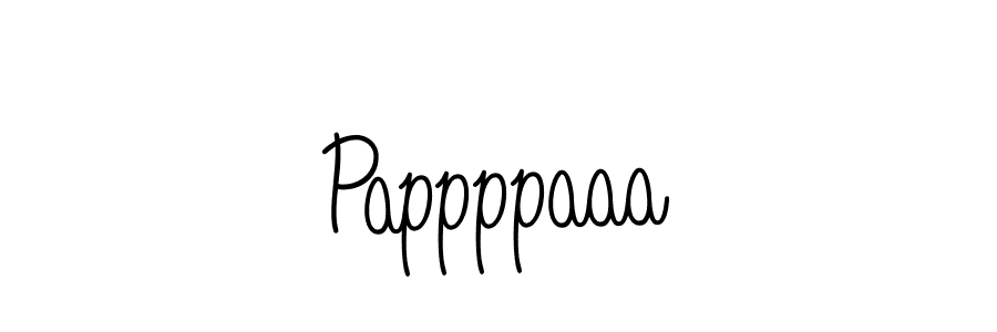 Make a beautiful signature design for name Pappppaaa. With this signature (Angelique-Rose-font-FFP) style, you can create a handwritten signature for free. Pappppaaa signature style 5 images and pictures png