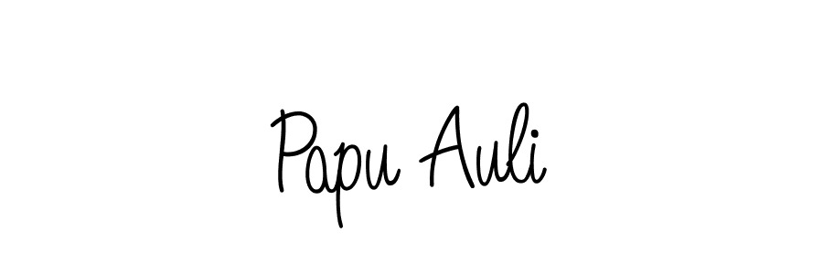 Angelique-Rose-font-FFP is a professional signature style that is perfect for those who want to add a touch of class to their signature. It is also a great choice for those who want to make their signature more unique. Get Papu Auli name to fancy signature for free. Papu Auli signature style 5 images and pictures png