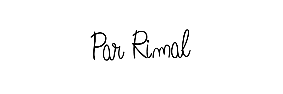 Best and Professional Signature Style for Par Rimal. Angelique-Rose-font-FFP Best Signature Style Collection. Par Rimal signature style 5 images and pictures png