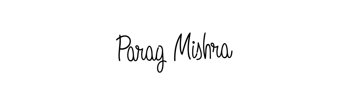 Also we have Parag Mishra name is the best signature style. Create professional handwritten signature collection using Angelique-Rose-font-FFP autograph style. Parag Mishra signature style 5 images and pictures png