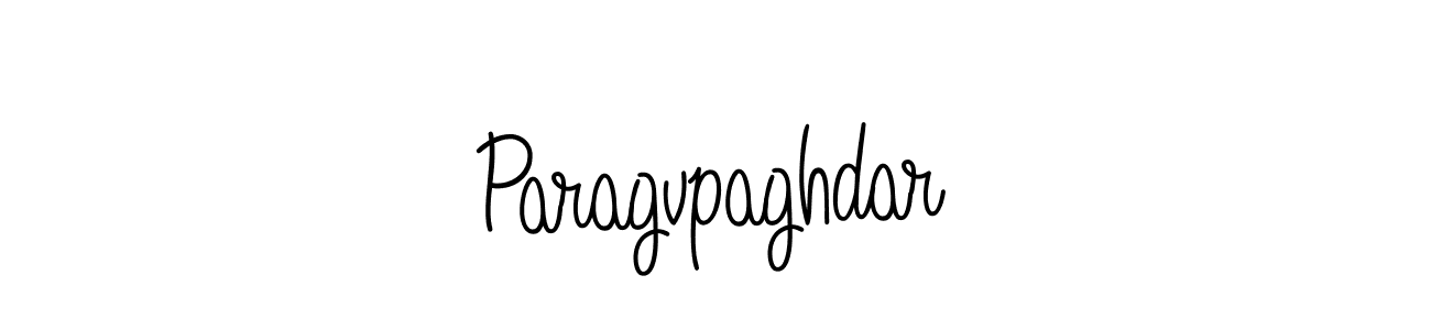 Design your own signature with our free online signature maker. With this signature software, you can create a handwritten (Angelique-Rose-font-FFP) signature for name Paragvpaghdar. Paragvpaghdar signature style 5 images and pictures png