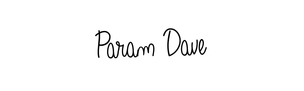 Check out images of Autograph of Param Dave name. Actor Param Dave Signature Style. Angelique-Rose-font-FFP is a professional sign style online. Param Dave signature style 5 images and pictures png