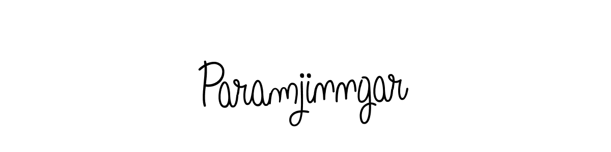 Once you've used our free online signature maker to create your best signature Angelique-Rose-font-FFP style, it's time to enjoy all of the benefits that Paramjinngar name signing documents. Paramjinngar signature style 5 images and pictures png