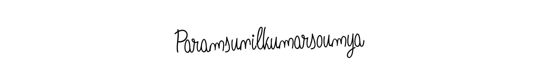 See photos of Paramsunilkumarsoumya official signature by Spectra . Check more albums & portfolios. Read reviews & check more about Angelique-Rose-font-FFP font. Paramsunilkumarsoumya signature style 5 images and pictures png