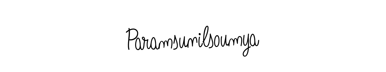 Check out images of Autograph of Paramsunilsoumya name. Actor Paramsunilsoumya Signature Style. Angelique-Rose-font-FFP is a professional sign style online. Paramsunilsoumya signature style 5 images and pictures png