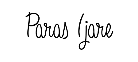 Use a signature maker to create a handwritten signature online. With this signature software, you can design (Angelique-Rose-font-FFP) your own signature for name Paras Ijare. Paras Ijare signature style 5 images and pictures png