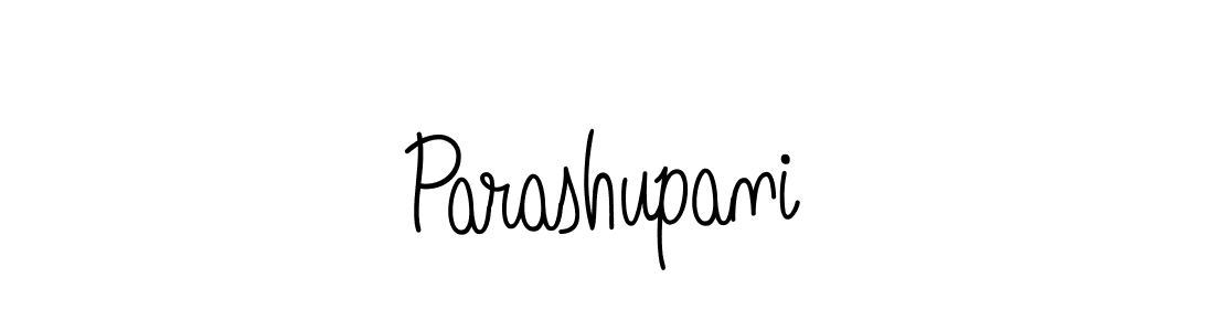 Parashupani stylish signature style. Best Handwritten Sign (Angelique-Rose-font-FFP) for my name. Handwritten Signature Collection Ideas for my name Parashupani. Parashupani signature style 5 images and pictures png