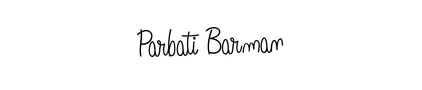 Best and Professional Signature Style for Parbati Barman. Angelique-Rose-font-FFP Best Signature Style Collection. Parbati Barman signature style 5 images and pictures png