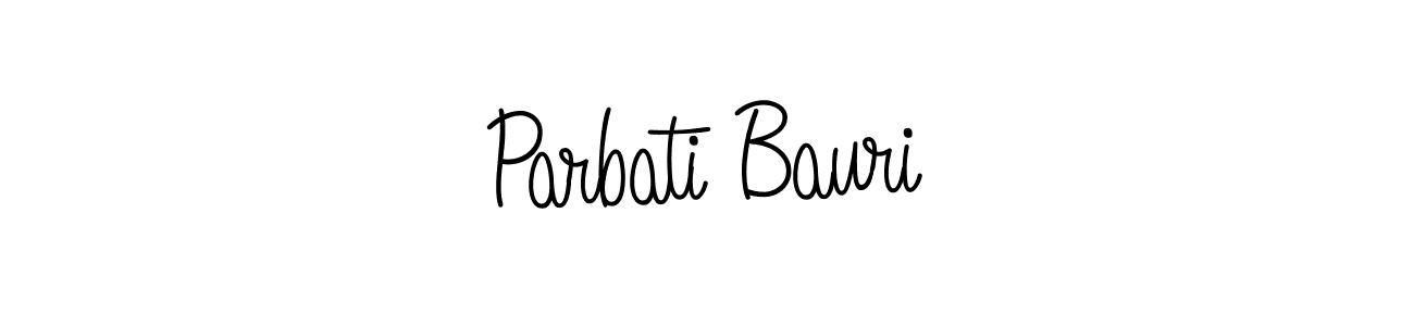 Once you've used our free online signature maker to create your best signature Angelique-Rose-font-FFP style, it's time to enjoy all of the benefits that Parbati Bauri name signing documents. Parbati Bauri signature style 5 images and pictures png