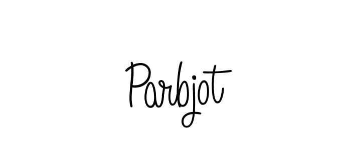 Make a beautiful signature design for name Parbjot. Use this online signature maker to create a handwritten signature for free. Parbjot signature style 5 images and pictures png