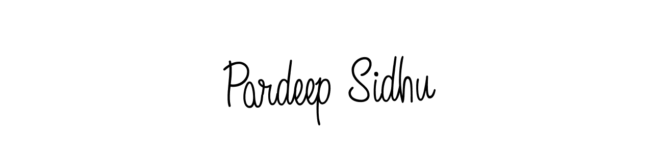 Also we have Pardeep Sidhu name is the best signature style. Create professional handwritten signature collection using Angelique-Rose-font-FFP autograph style. Pardeep Sidhu signature style 5 images and pictures png