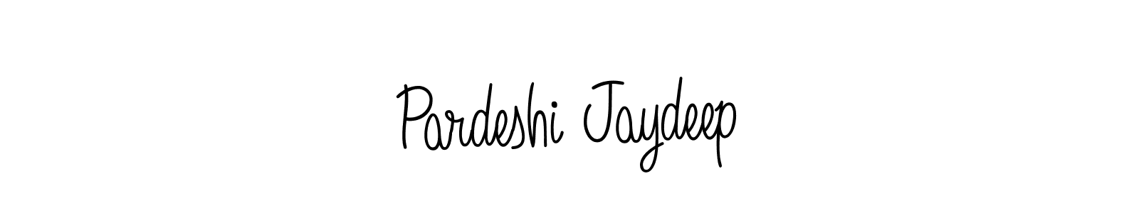 Pardeshi Jaydeep stylish signature style. Best Handwritten Sign (Angelique-Rose-font-FFP) for my name. Handwritten Signature Collection Ideas for my name Pardeshi Jaydeep. Pardeshi Jaydeep signature style 5 images and pictures png